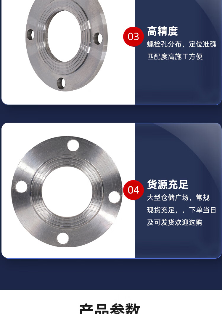国标碳钢法兰片平焊法兰盘